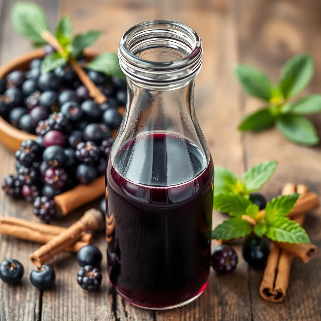 Syrop z czarnego bzu – przepis na naturalny lek