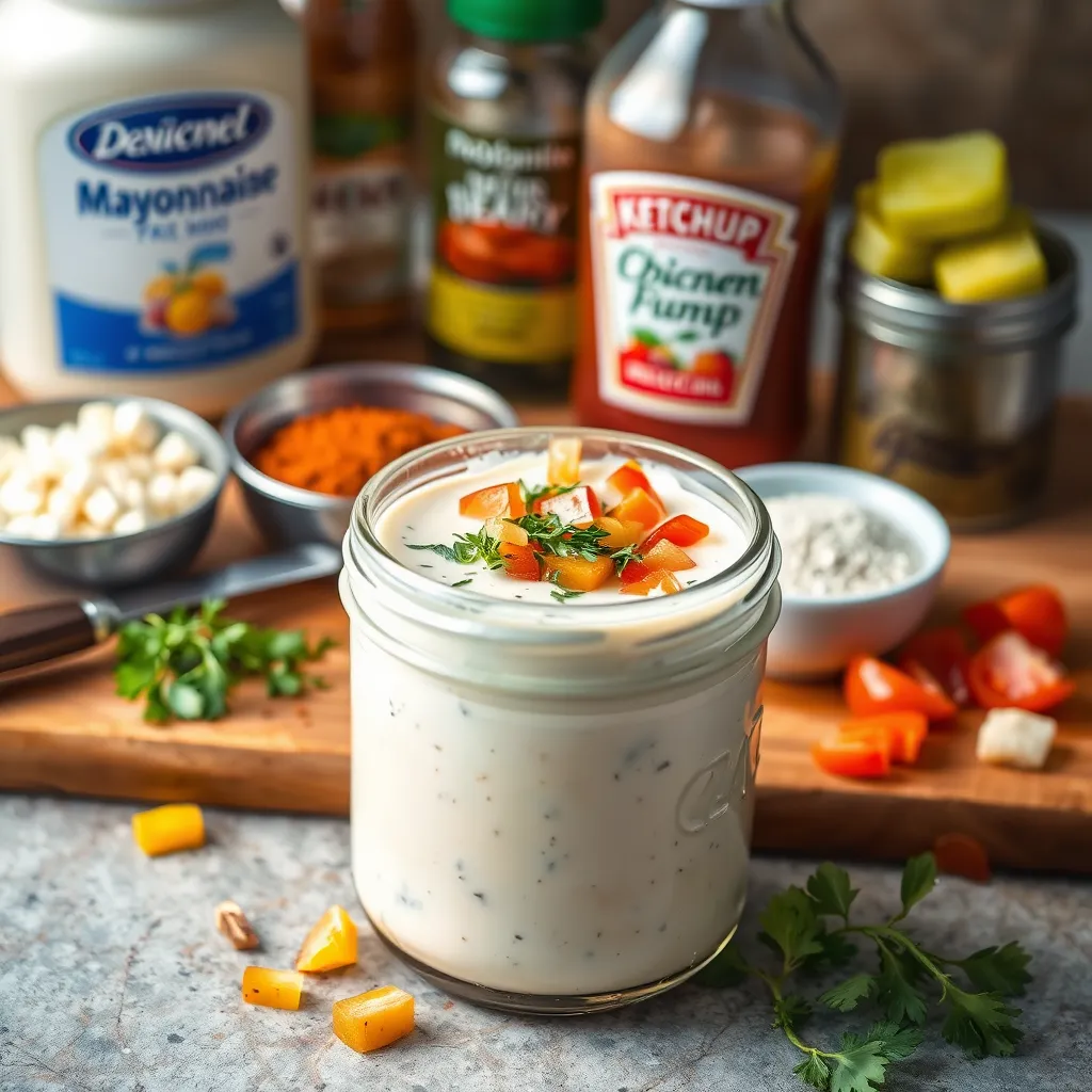 Sos tysiąca wysp – przepis na domowy sos