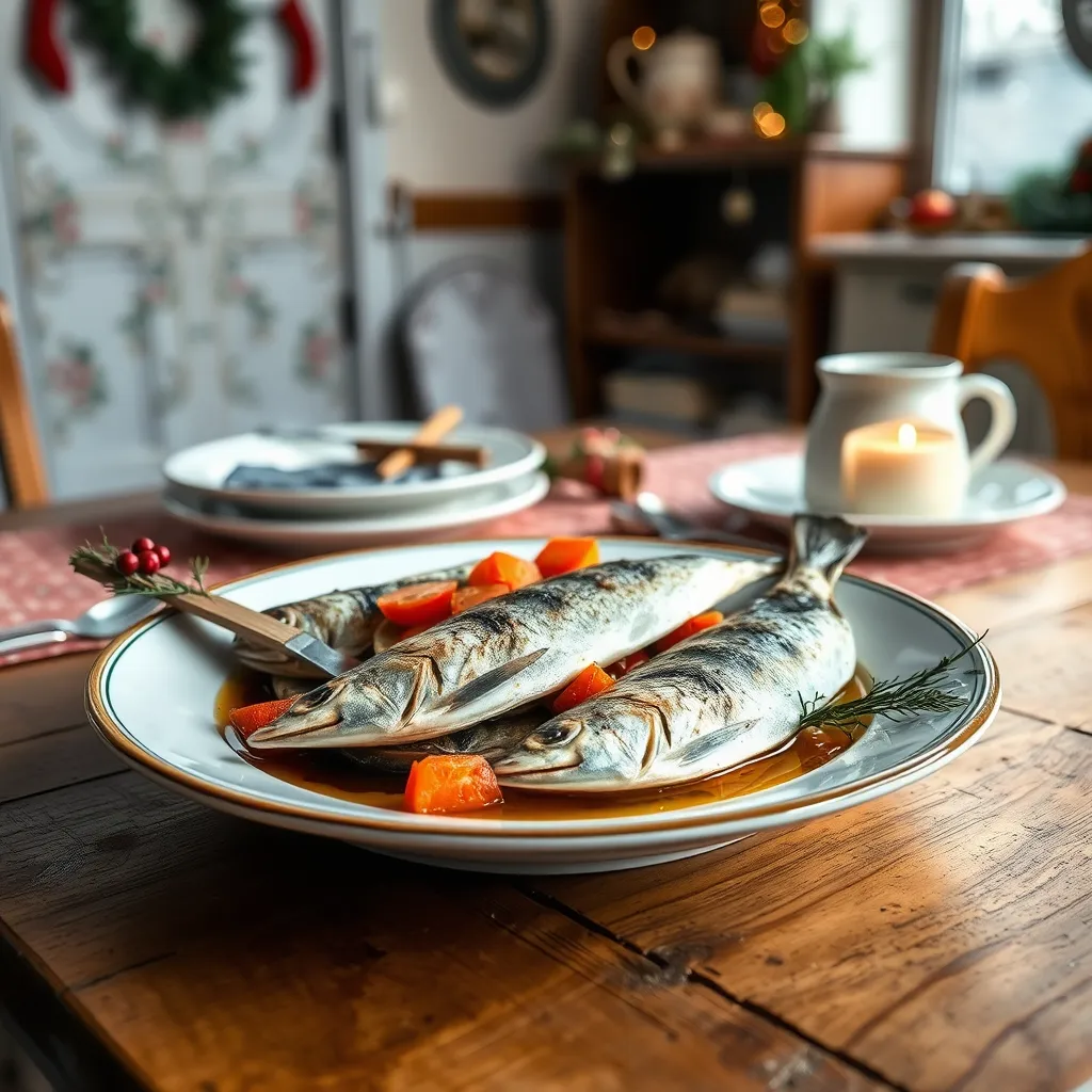 Śledzie w oleju – przepis babci na wigilijne danie
