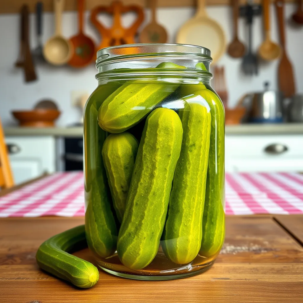 Ogórki konserwowe – przepis babci na zimę
