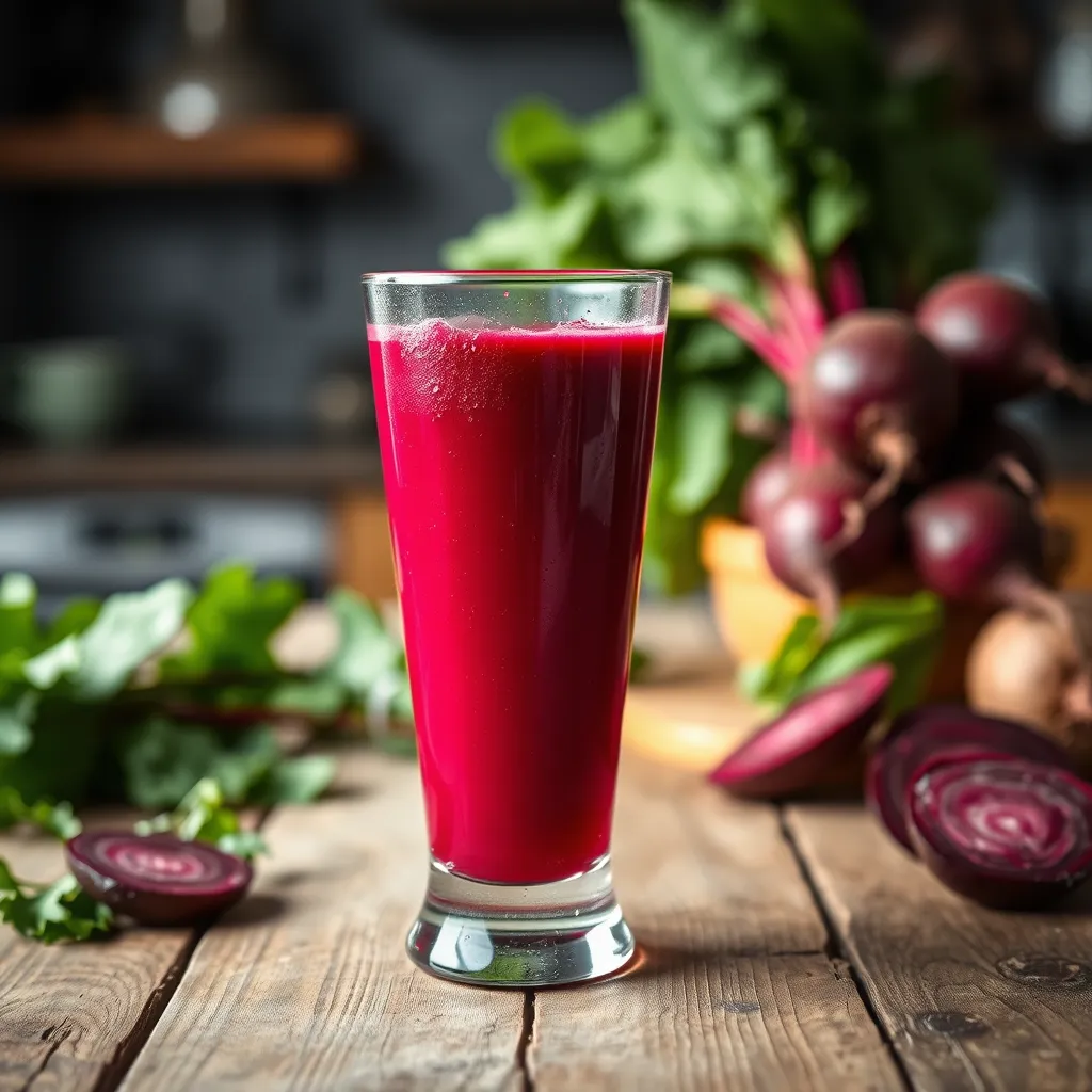 Sok z buraka – przepis na zdrowy napój