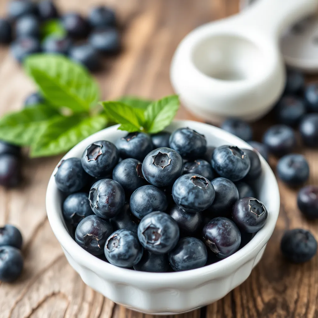 Jakie witaminy występują w borówkach?