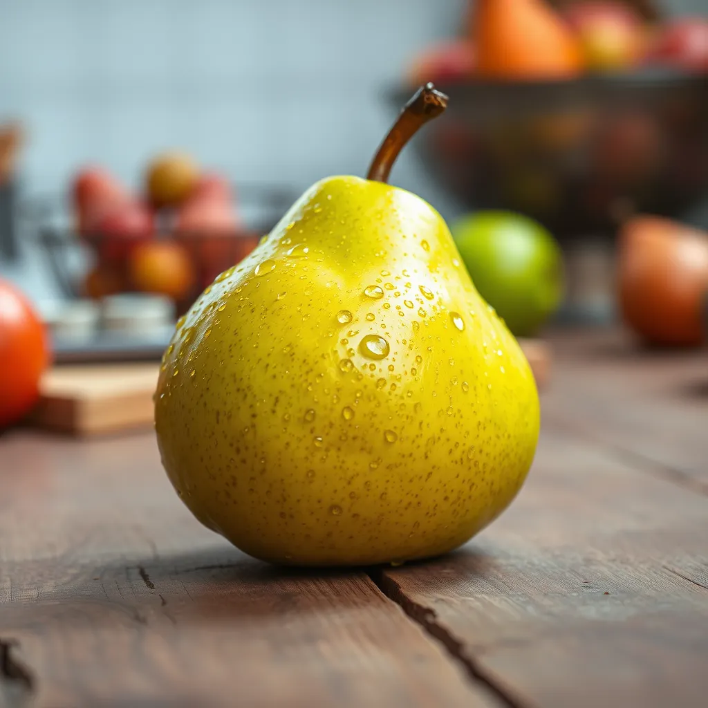 Jakie witaminy występują w gruszce?