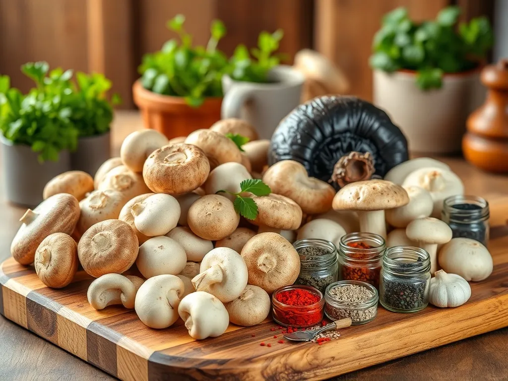 Jakie przyprawy do pieczarek? Odkryj najlepsze smaki!