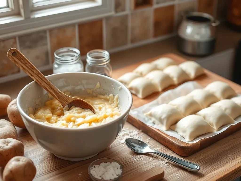 Jak uratować za rzadki farsz do pierogów?