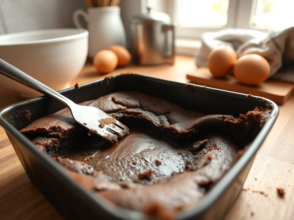 Jak uratować niedopieczone brownie?