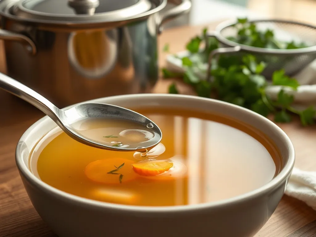 Jak uratować mętny rosół?