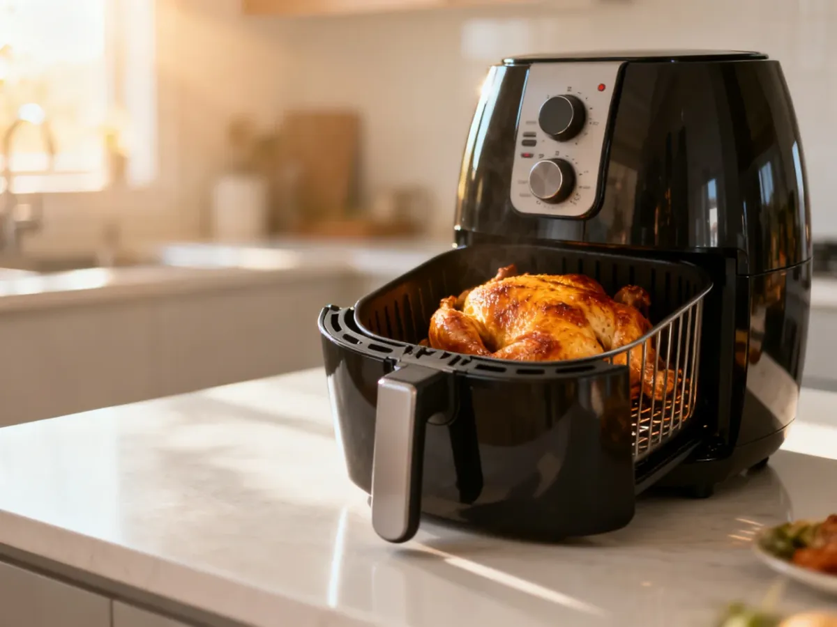 Czy airfryer może zastąpić piekarnik z termoobiegiem?