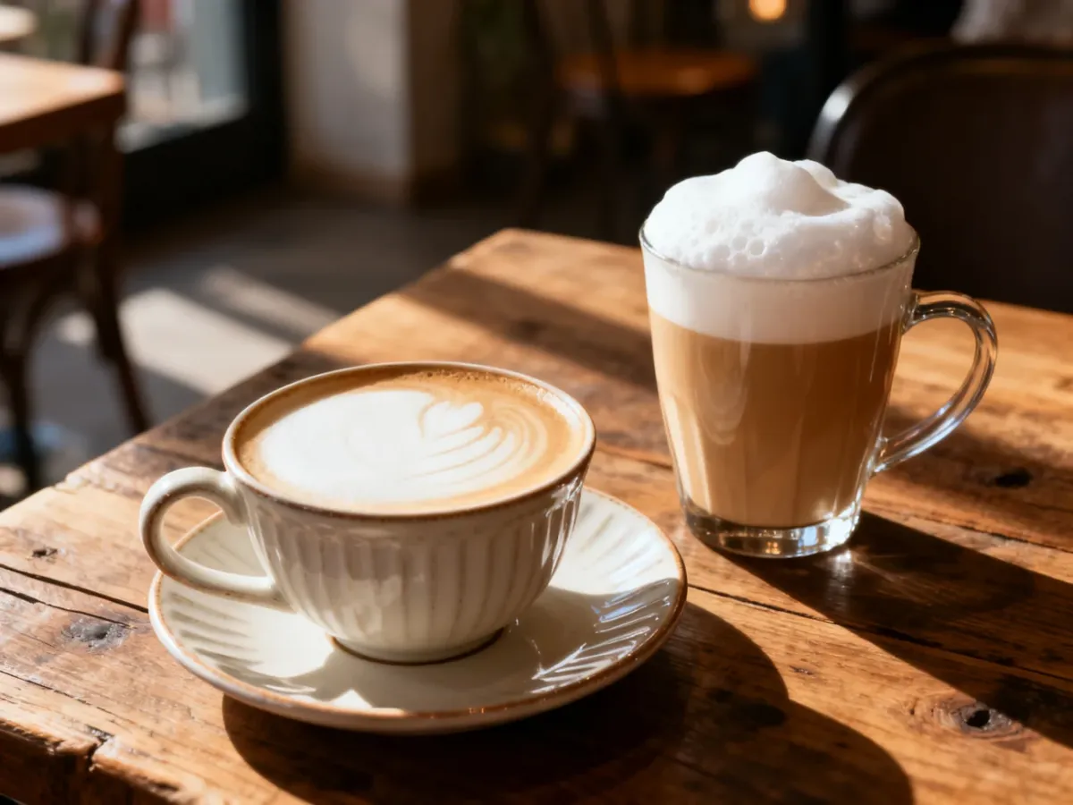 Flat white a latte – czym się różnią te kawy?