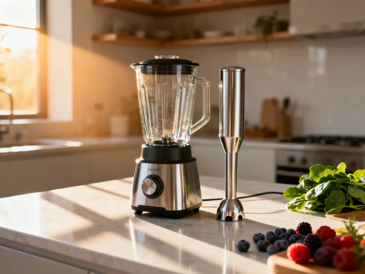 Blender kielichowy czy ręczny – jaki kupić do kuchni?