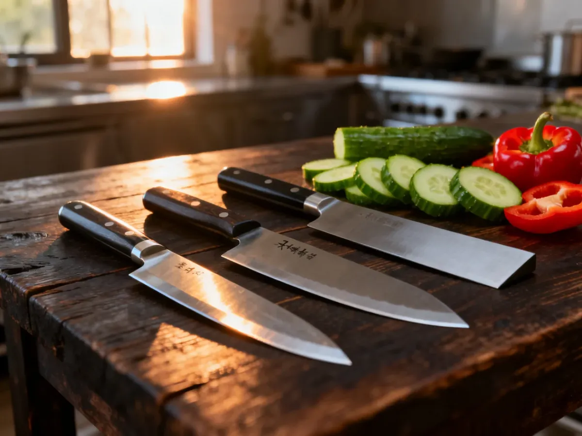 Nóż szefa kuchni, santoku czy nakiri – do czego służy każdy z nich?